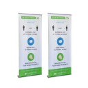 Orient 31.5" Retractable Banner Stand