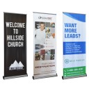 Barracuda 31.5" Retractable Banner Stand