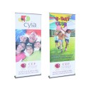 Orient 35.5" Retractable Banner Stand