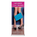 XChange 33" wide Retracting Banner Stand