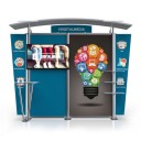 10ft Timberline Curved Canopy Tapered Display