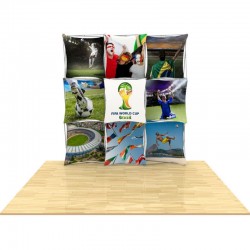 8ft 3D SNAP Pop-Up Display Layout 1