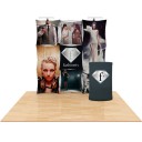 8ft 3D SNAP Pop-Up Display Kit 4