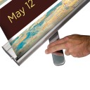 Jumbo 6ft Retracting Green Screen Banner Stand