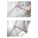 Hopup™ 7.5ft Straight Tension Fabric Display