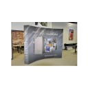 Hopup™ 10ft Curved Tension Fabric Display
