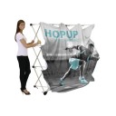 Hopup™ 12ft Curved Tension Fabric Display
