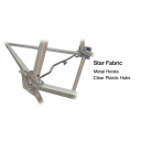 4x3 Star Tension Fabric Display