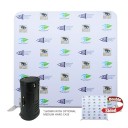 8ft Straight 2-Sided Tension Fabric Display