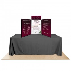 3-Panel Promoter36 Table Top Display Kit 2