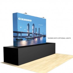 7.5ft Star Tension Fabric Table Top Display