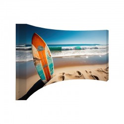 Hopup™ 15ft Curved Tension Fabric Display