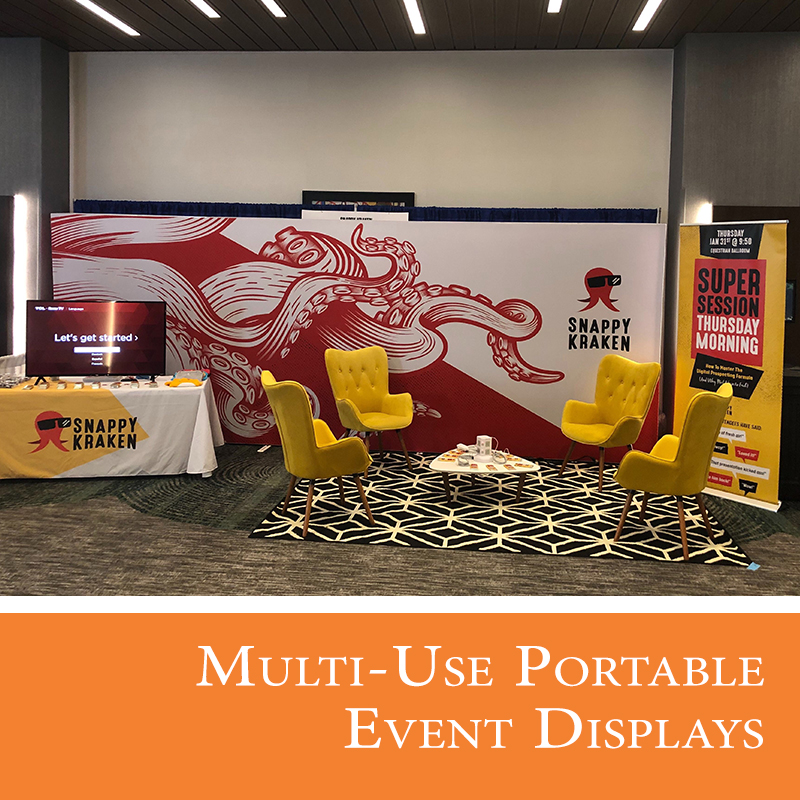 Multi-Use Portable Event Displays