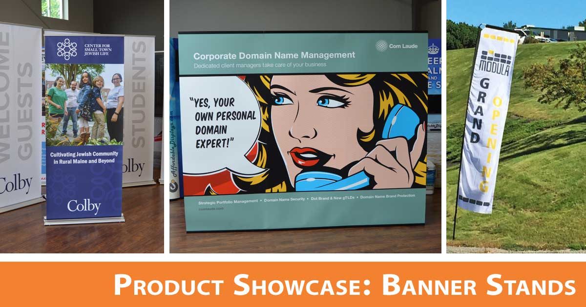 Product Showcase: Banner Stands