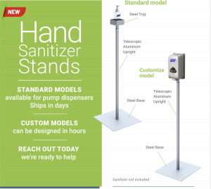 Hand Sanitizer Stations