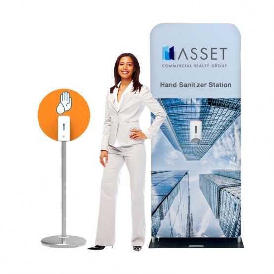 Hand Sanitizer Stations Affordable Exhibit Display