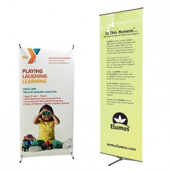 Non Retractable Banner Stands