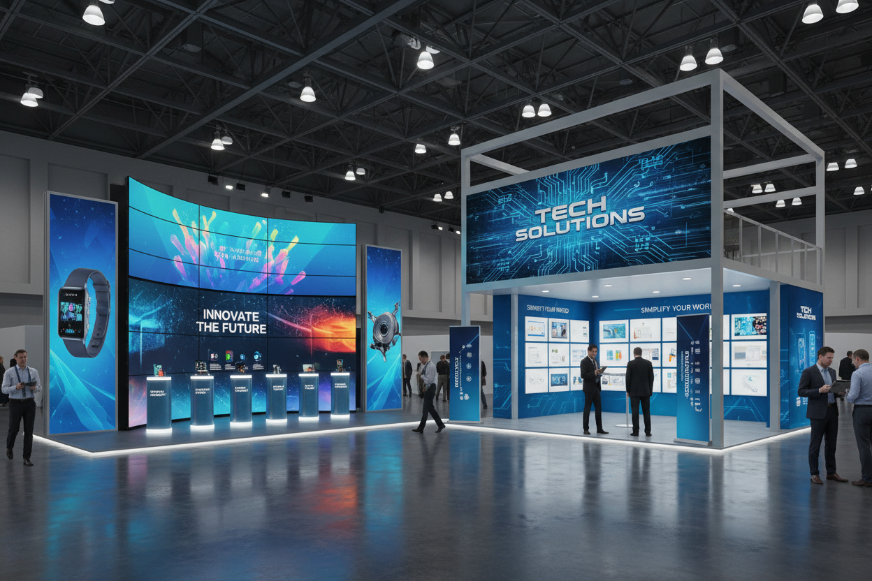 Display/show Graphic Design Mistakes to Avoid at Trade Shows - Affordable Exhibit ...