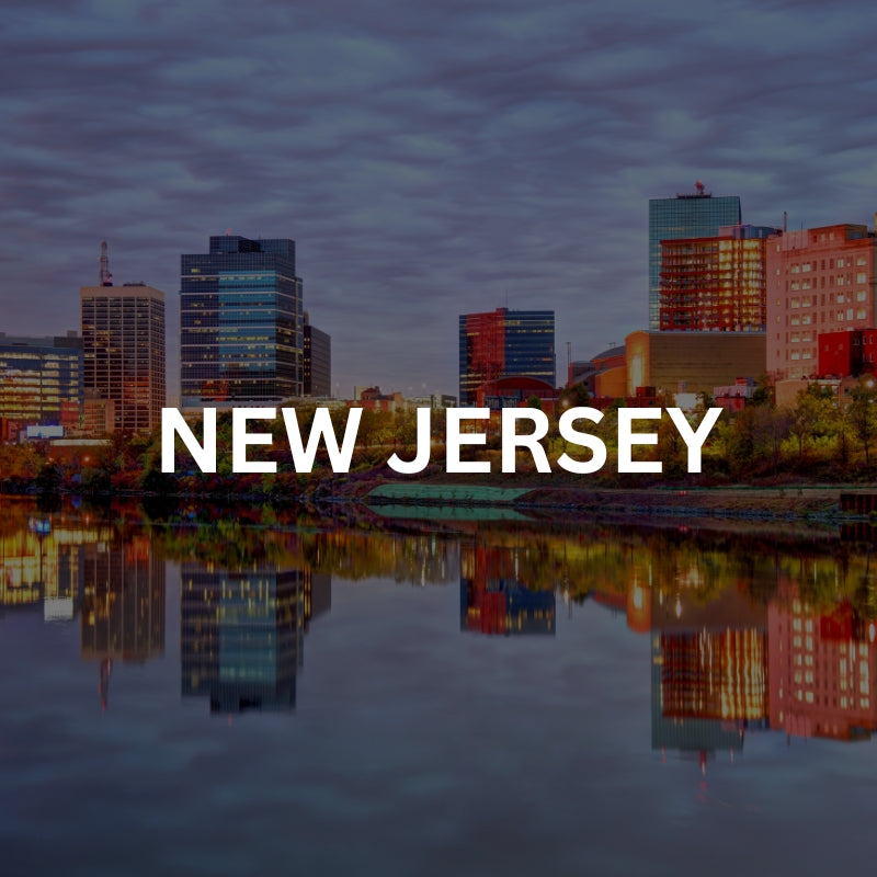 Scenic view of New Jersey skyline