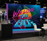 10ft Star Fabric Pop Up Display