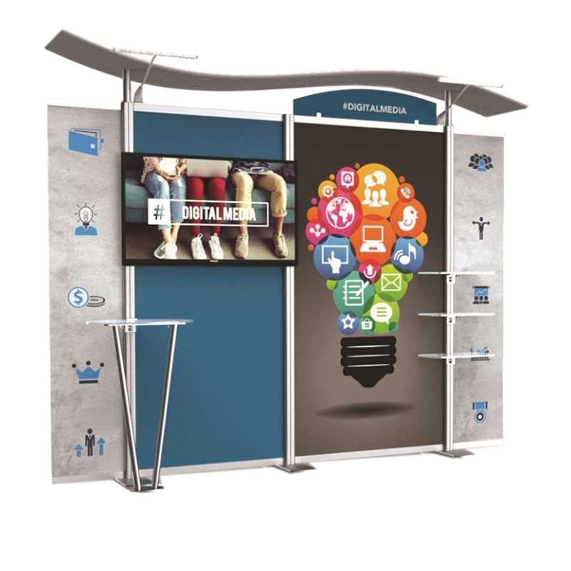 10ft Timberline Wave Canopy Straight Kit 4