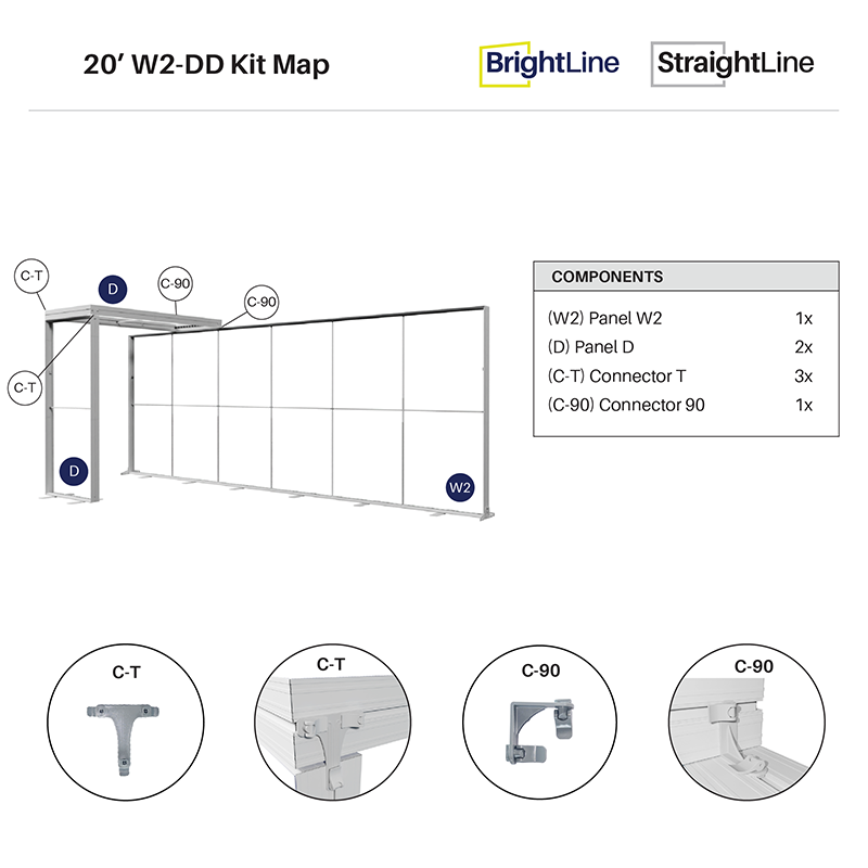 20ft StraightLine W2DD Kit