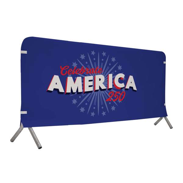 7' Barricade Vinyl or Fabric Cover