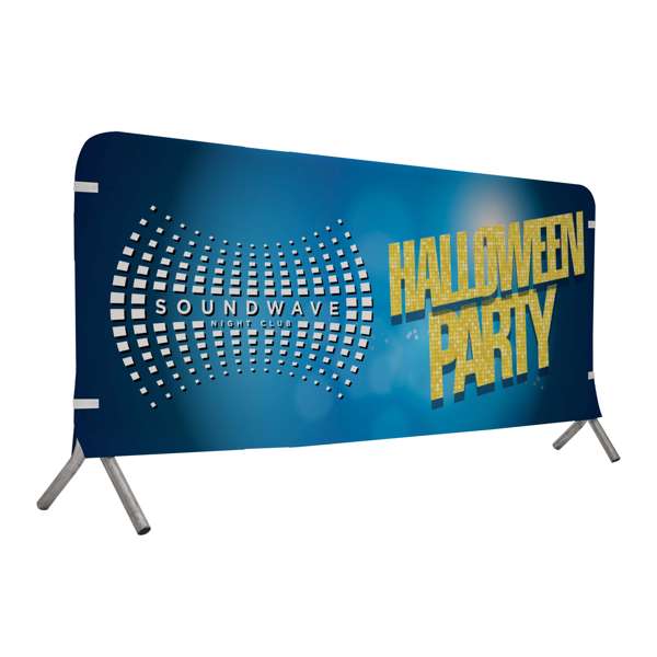 7' Barricade Vinyl or Fabric Cover