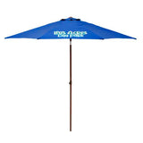 9' Wood Look Tilting Market Umbrella Kit
