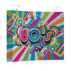 10ft Curved Star Fabric Pop Up Display