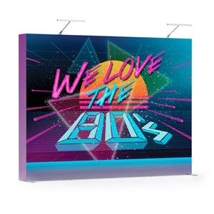 10ft Star Fabric Pop Up Display
