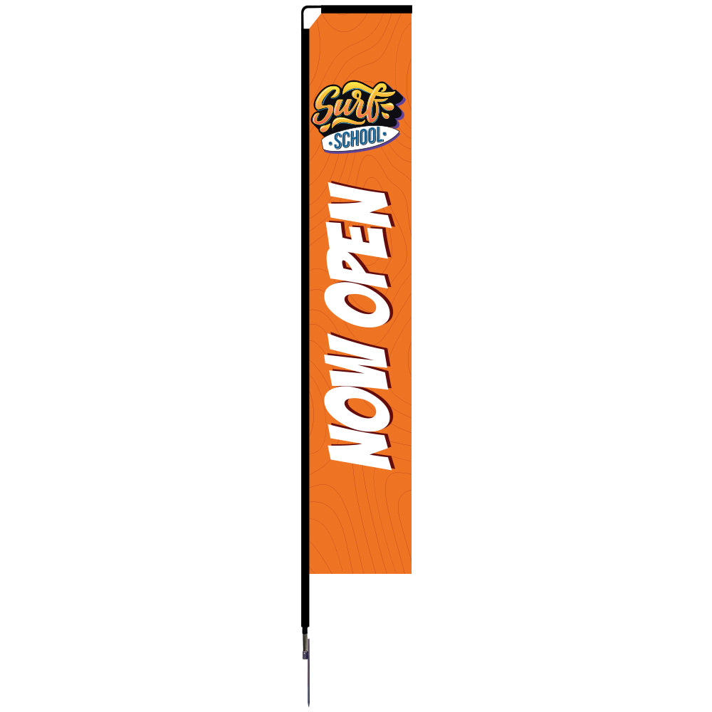 14ft. Mamba Rectangle Flag X-Large