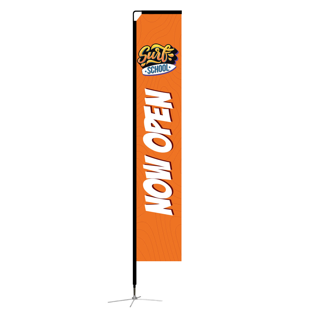 14ft. Mamba Rectangle Flag X-Large