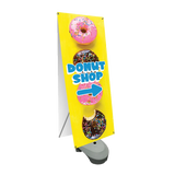 Zeppy Double-Sided Outdoor Banner Stand