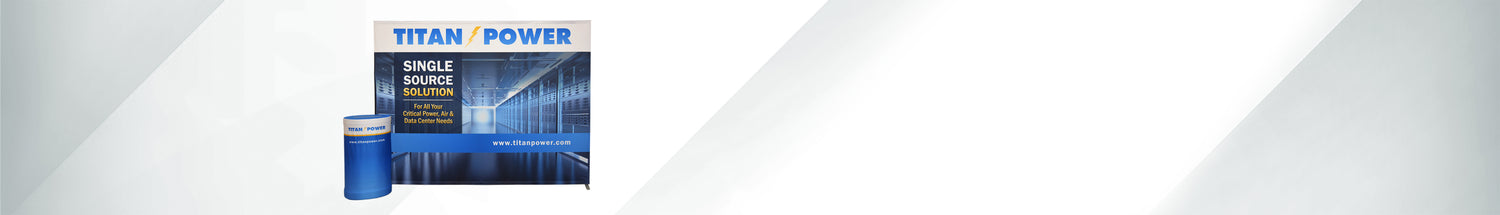 Quick ship trade show booth displays