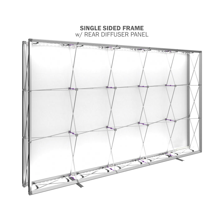 12ft Embrace Push-Fit Straight Backlit