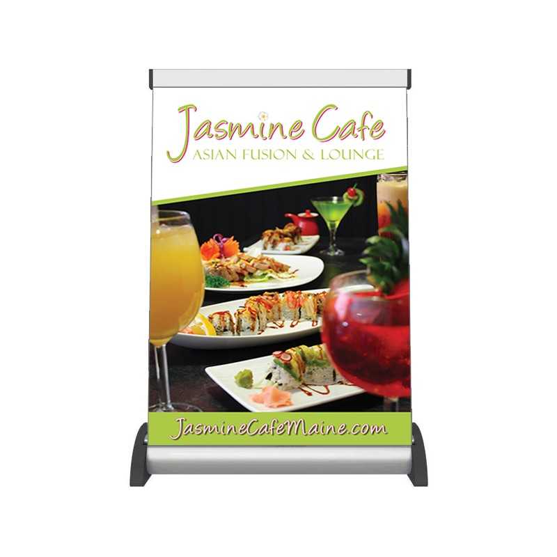 Mini15 Countertop Retractable Banner Stand