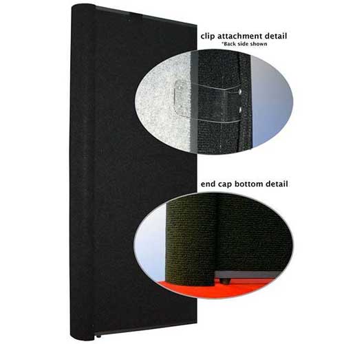 Set of 2 Fabric Endcaps