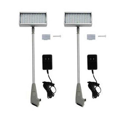 Set of 2 Silver LED Lights (BACKORDER)