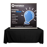 SuperScreenXL 60" Table Top Retractable Banner Stand