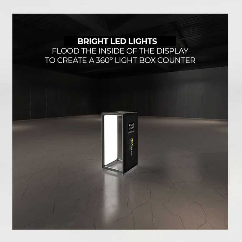WaveLight® 1.5ft Casonara SEG Counter Light Box