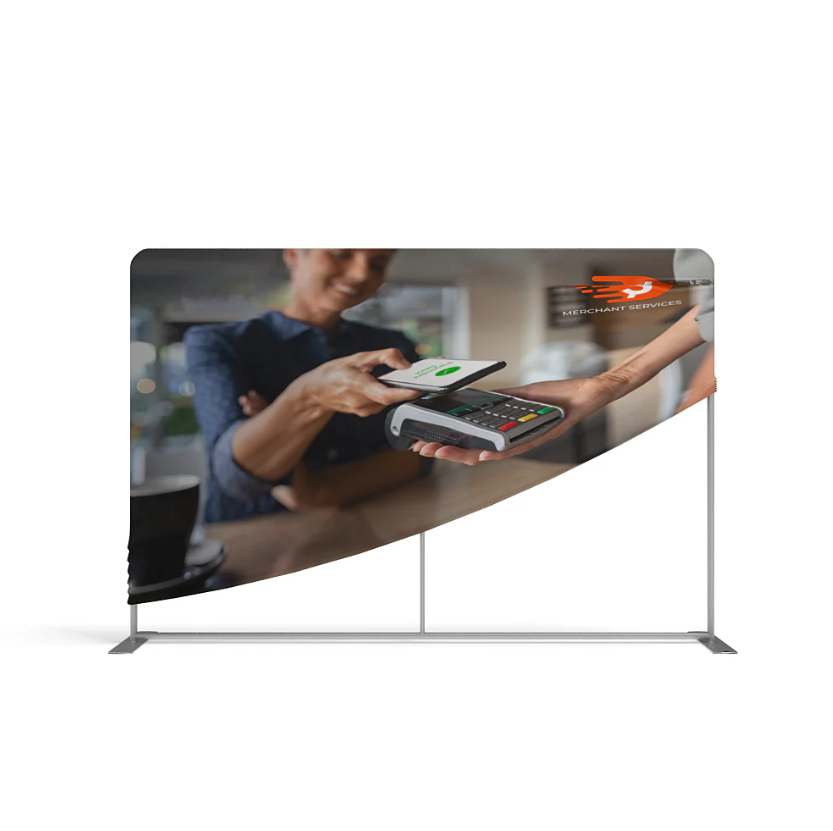 Top On Display WaveLine 8ft Straight Table Top: Lightweight and Sleek - Affordable ...