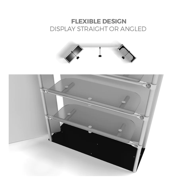 10ft Waveline Merchandiser Kit 00