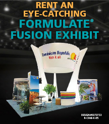 Rental Formulate Tension Fabric Displays