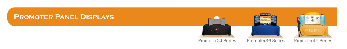 Promoter Panel Table Top Displays