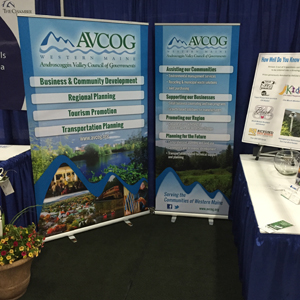 AVCOG banner stands