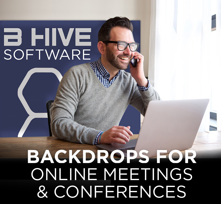 Backdrops online meetings and conferences