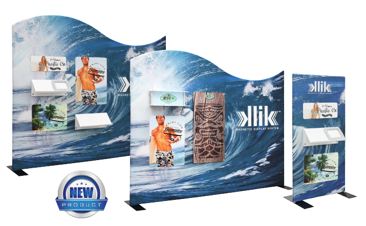 KLIK Magnetic Tension Fabric Display System