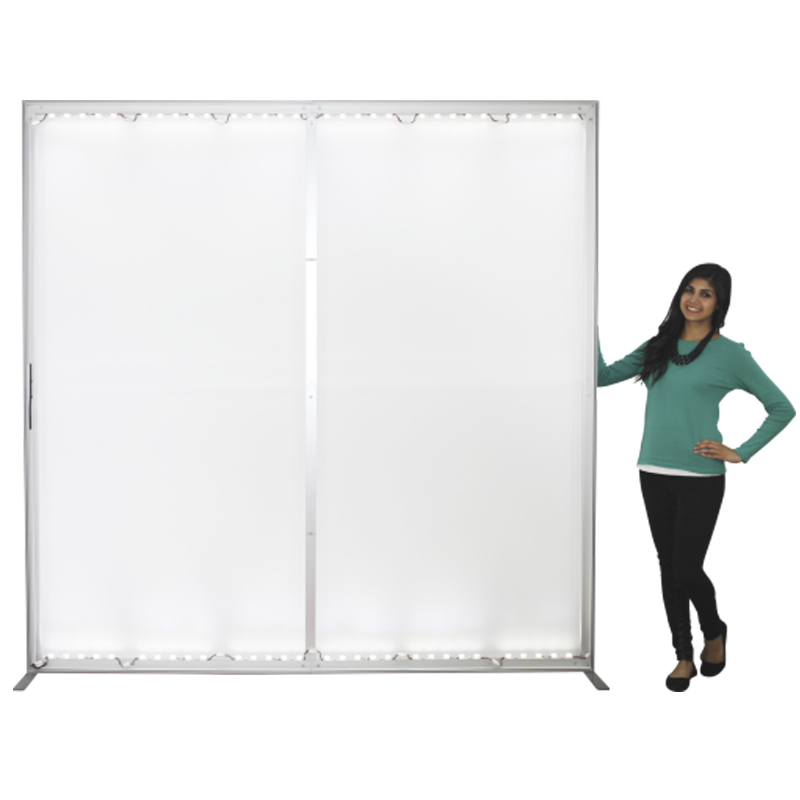 Vector Frame push fit backlit light box with Stabilizer Feet