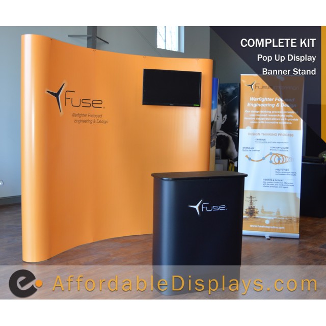 Fuse - 8ft Pop Up Display Package